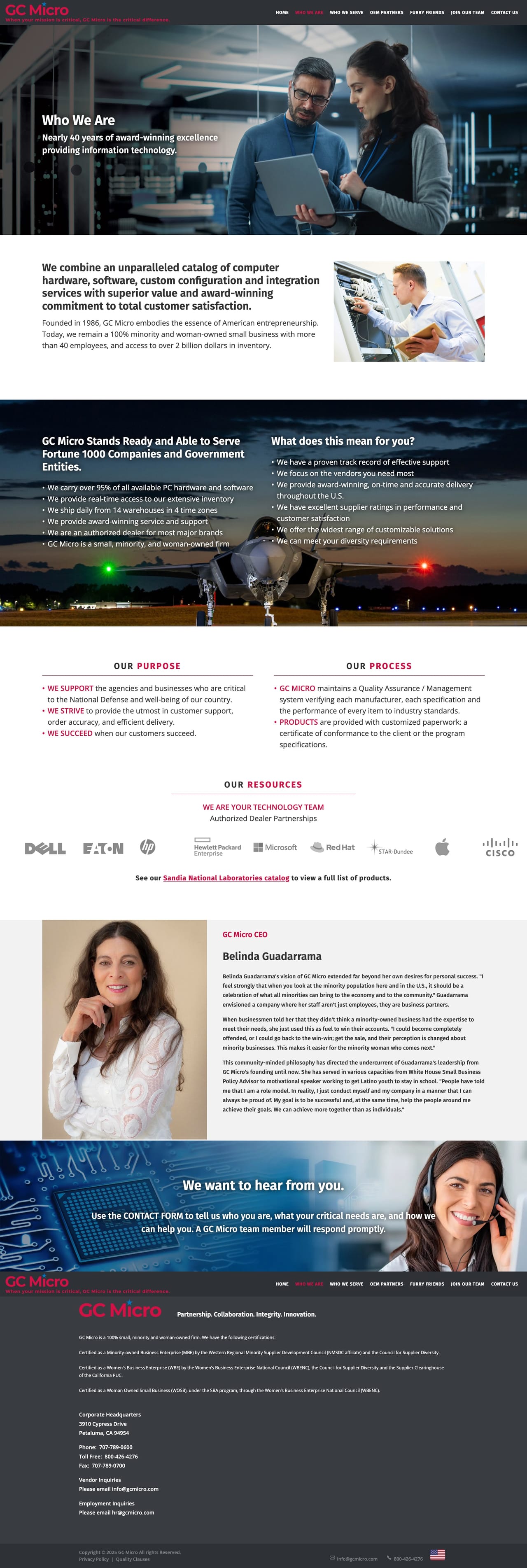 GC Micro website