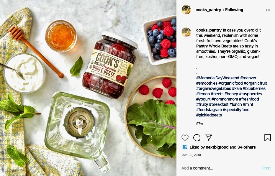 Cooks Instagram Post