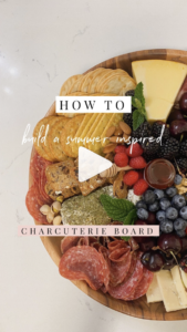 Photo from IG Instagram Reel of Charcuterie Board
